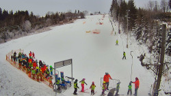 Kamera u nástupu na vlek svah A