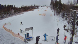 Kamera u nástupu na vlek svah A