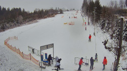 Kamera u nástupu na vlek svah A