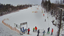 Kamera u nástupu na vlek svah A