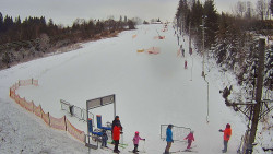 Kamera u nástupu na vlek svah A