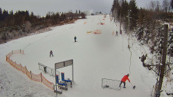 Kamera u nástupu na vlek svah A