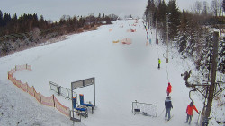 Kamera u nástupu na vlek svah A