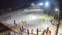 Kamera u nástupu na vlek svah A