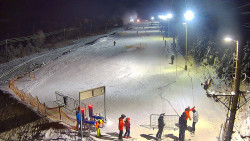 Kamera u nástupu na vlek svah A