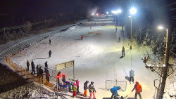 Kamera u nástupu na vlek svah A