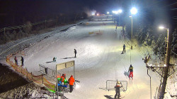 Kamera u nástupu na vlek svah A