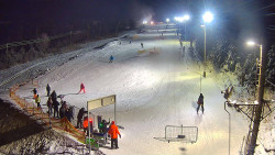 Kamera u nástupu na vlek svah A