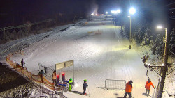 Kamera u nástupu na vlek svah A