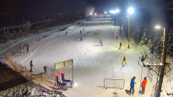 Kamera u nástupu na vlek svah A