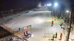 Kamera u nástupu na vlek svah A