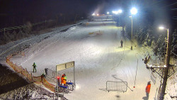 Kamera u nástupu na vlek svah A