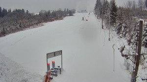 Skiareál Troják - Kamera u nástupu na vlek svah A - 10.1.2026 v 07:50 Skiareál Troják - Kamera u nástupu na vlek svah A - 10.1.2026 v 07:50