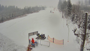 Skiareál Troják - Kamera u nástupu na vlek svah A - 10.1.2026 v 08:30 Skiareál Troják - Kamera u nástupu na vlek svah A - 10.1.2026 v 08:30