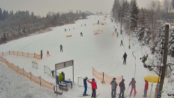 Kamera u nástupu na vlek svah A