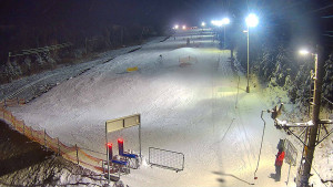 Skiareál Troják - Kamera u nástupu na vlek svah A - 10.1.2026 v 19:30 Skiareál Troják - Kamera u nástupu na vlek svah A - 10.1.2026 v 19:30