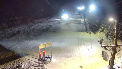 Kamera u nástupu na vlek svah A