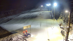 Kamera u nástupu na vlek svah A