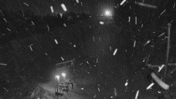 Kamera u nástupu na vlek svah A