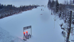 Kamera u nástupu na vlek svah A