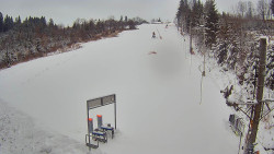 Kamera u nástupu na vlek svah A