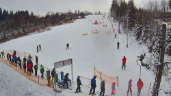 Kamera u nástupu na vlek svah A