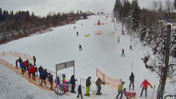 Kamera u nástupu na vlek svah A