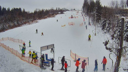 Kamera u nástupu na vlek svah A