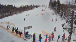 Kamera u nástupu na vlek svah A