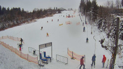 Kamera u nástupu na vlek svah A