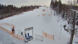 Kamera u nástupu na vlek svah A