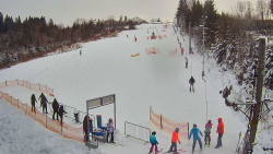 Kamera u nástupu na vlek svah A