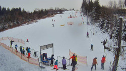 Kamera u nástupu na vlek svah A