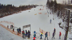 Kamera u nástupu na vlek svah A