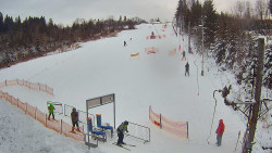 Kamera u nástupu na vlek svah A