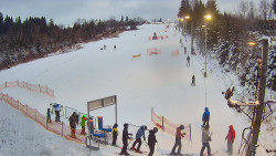 Kamera u nástupu na vlek svah A