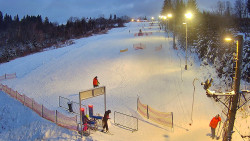 Kamera u nástupu na vlek svah A