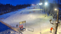 Kamera u nástupu na vlek svah A