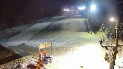 Kamera u nástupu na vlek svah A