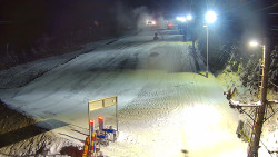 Kamera u nástupu na vlek svah A