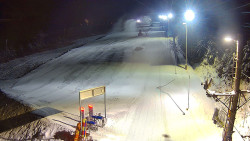 Kamera u nástupu na vlek svah A