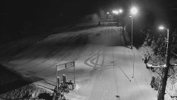 Kamera u nástupu na vlek svah A