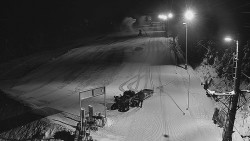 Kamera u nástupu na vlek svah A