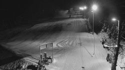 Kamera u nástupu na vlek svah A