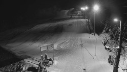 Kamera u nástupu na vlek svah A