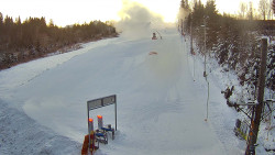 Kamera u nástupu na vlek svah A