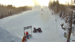 Kamera u nástupu na vlek svah A