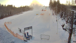 Kamera u nástupu na vlek svah A