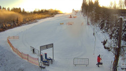 Kamera u nástupu na vlek svah A