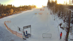 Kamera u nástupu na vlek svah A